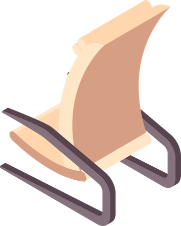 Cadeira de escritório  Ilustração