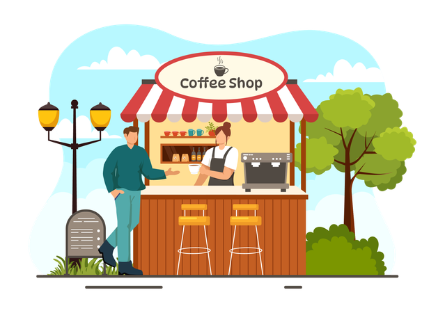 Café  Illustration