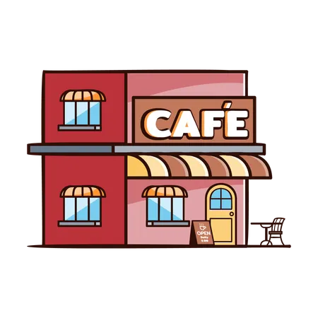 Cafe  Illustration