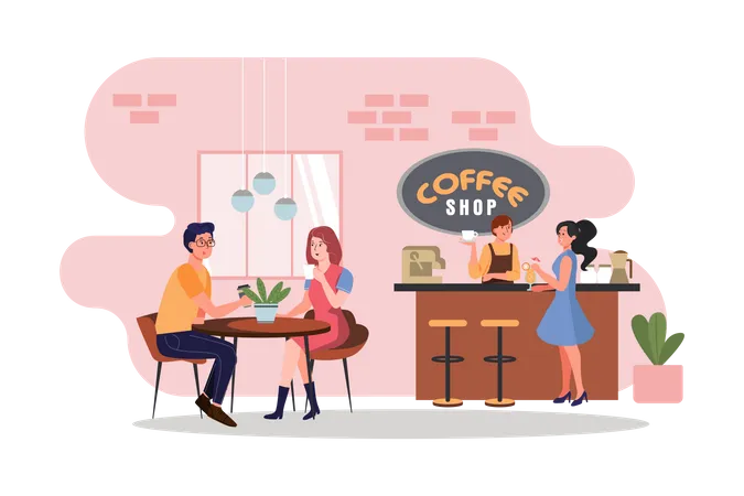 Café  Illustration