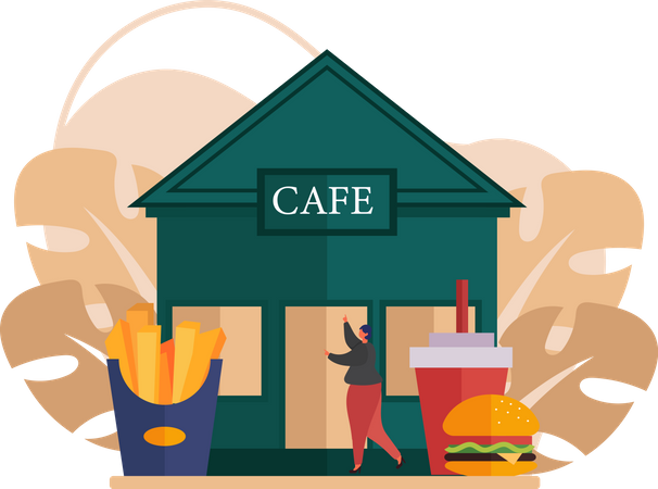 Cafe Illustration