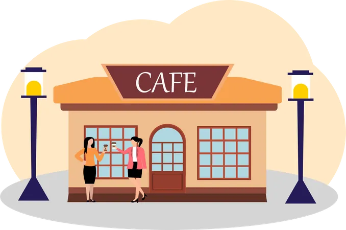 Café  Illustration