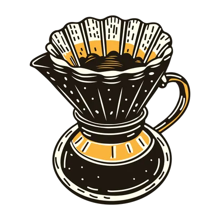 Filtro de café  Ilustração