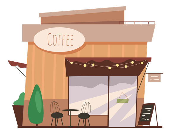 Cafe  Illustration