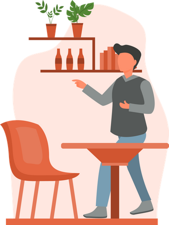 Cafe  Illustration