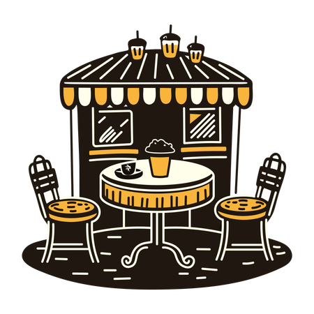 Cafeteria  Ilustração