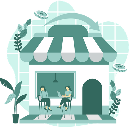 Cafeteria  Ilustração
