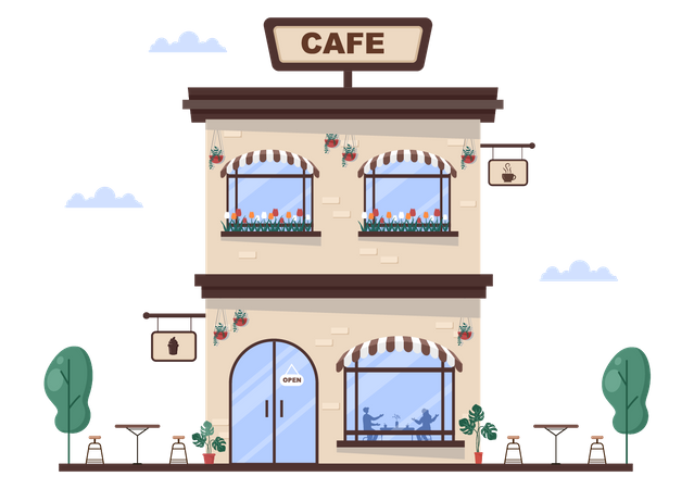 Cafeteria  Ilustração