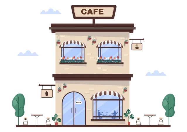 Cafeteria  Ilustração