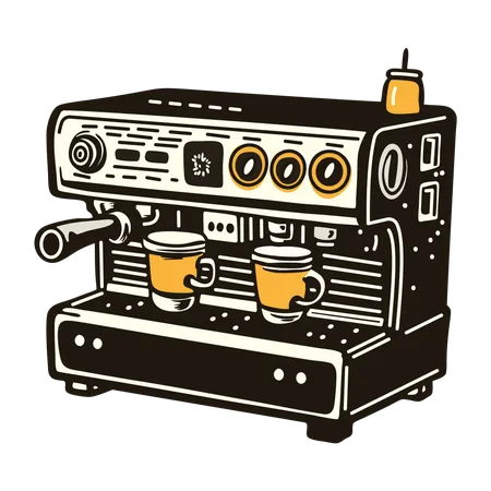 Cafetière  Illustration