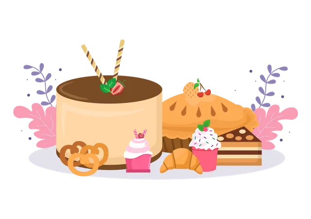 Cake  Illustration