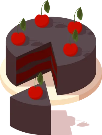 Cake Illustration