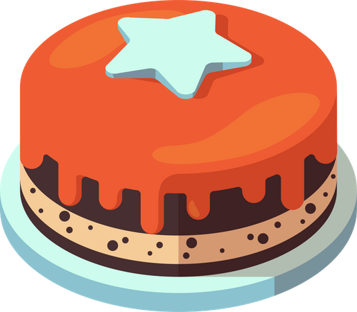 Cake  Illustration