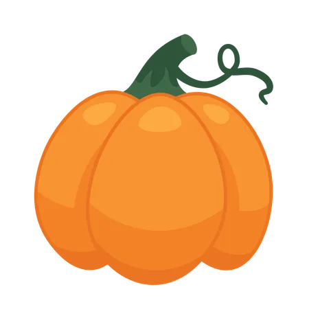 Calabaza de halloween  Ilustración