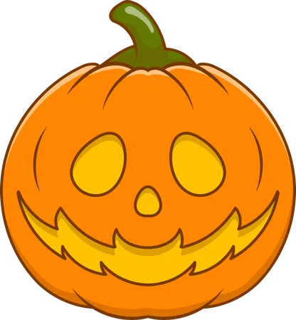 Calabaza De Halloween  Ilustración