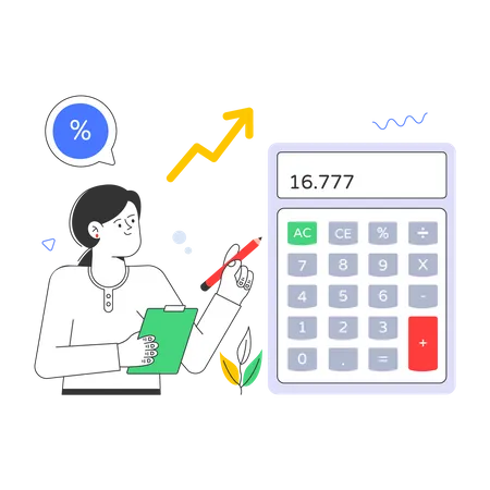 Calculateur  Illustration