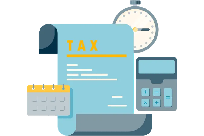 Calcul de la taxe  Illustration