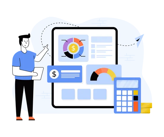 Calcul de la taxe  Illustration