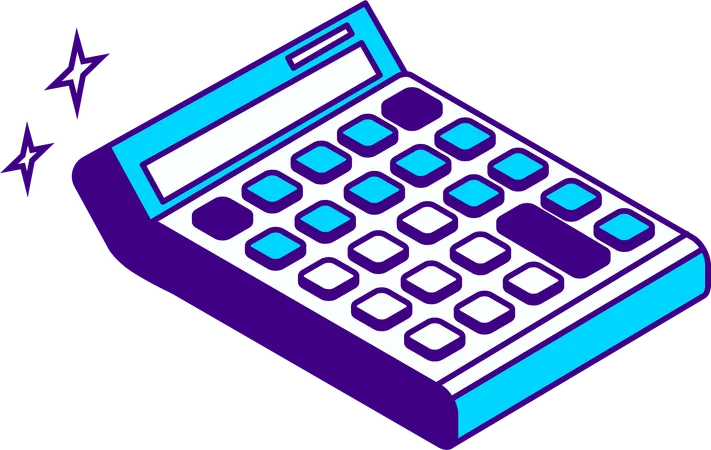 Calculadora financiera  Ilustración