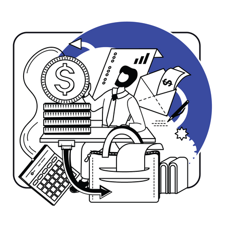 Calculate tax and Claim  Illustration