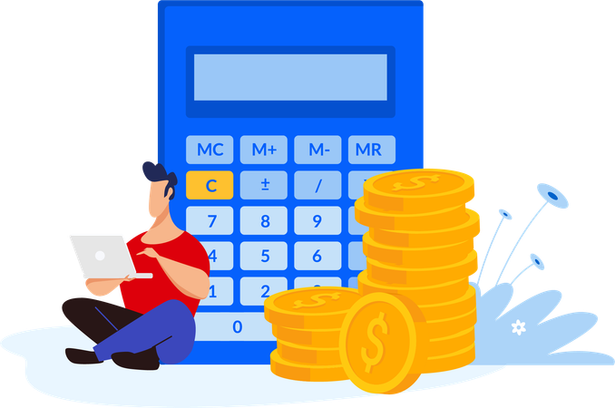 Calculating loan  Illustration