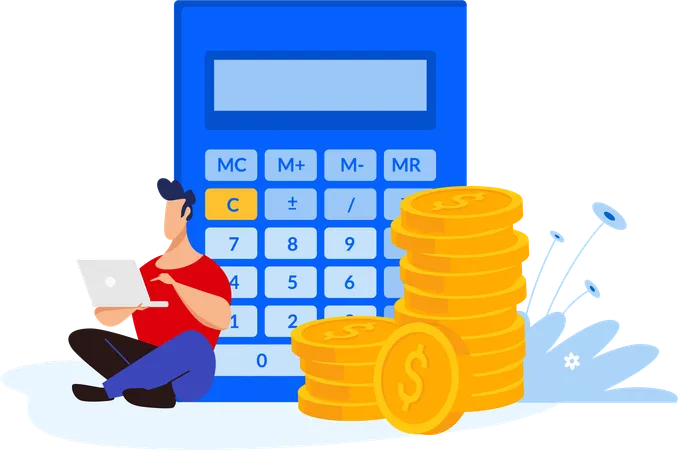 Calculating loan  Illustration