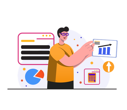 Calculating statistics  Illustration