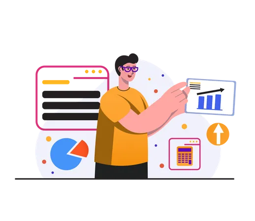 Calculating statistics  Illustration