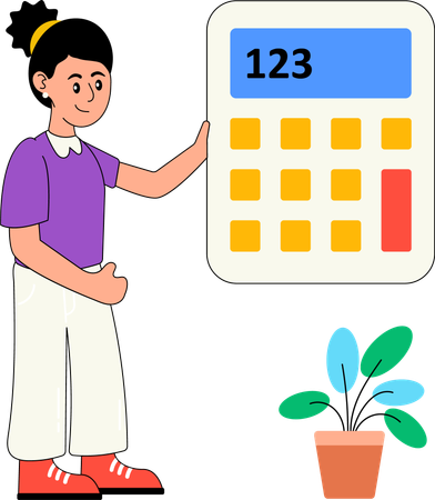 Calculatrice financière  Illustration