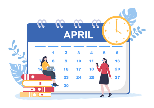 Calendar for Planning Illustration