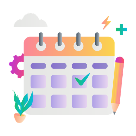 Calendar  Illustration