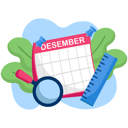 Calendar management  Illustration