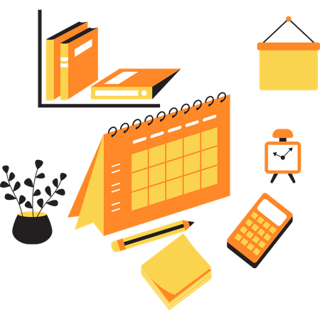 Calendar Management  Illustration