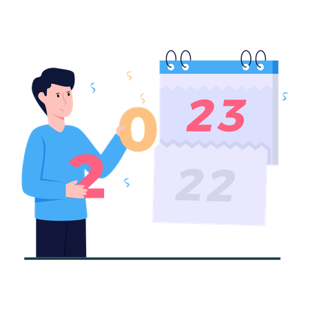Calendar Replacement  Illustration