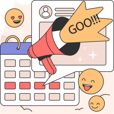 Calendrier de commercialisation  Illustration