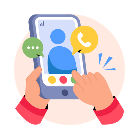 Call customer support for Troubleshooting  Illustration