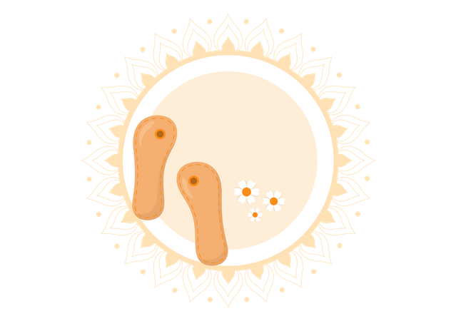 Calzado de gurú  Illustration