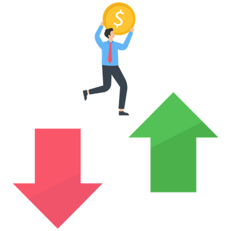 Cambio de estrategia de inversión  Ilustración