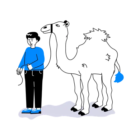 Camel care  Illustration
