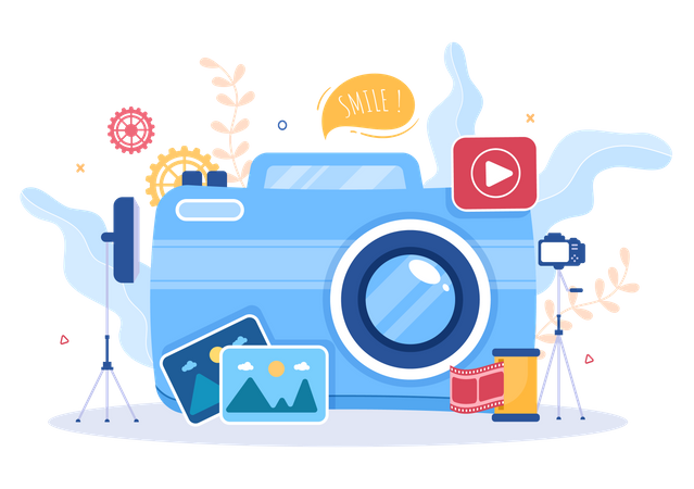 Camera  Illustration