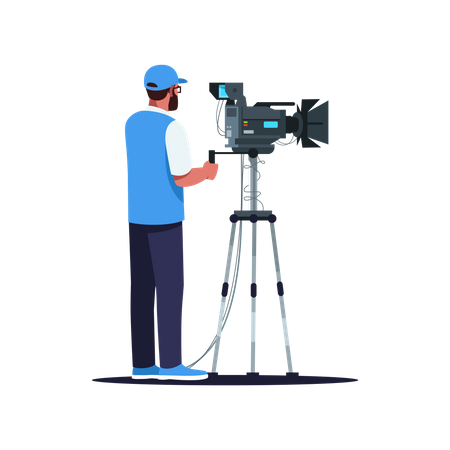 Cameraman  Illustration