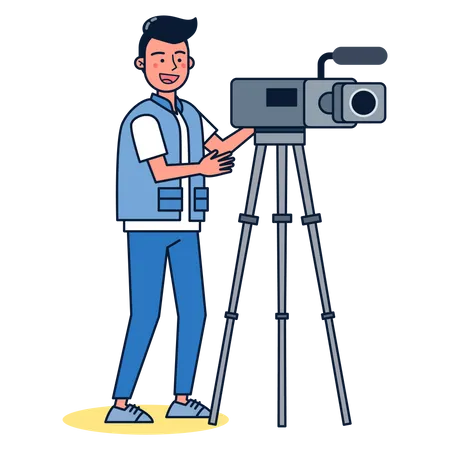 Cameraman  Illustration