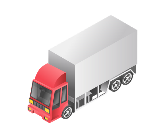 Camion lourd  Illustration