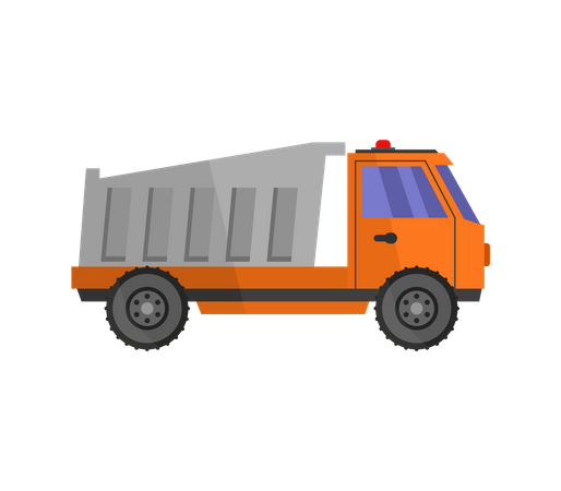 Camión de la basura  Ilustración
