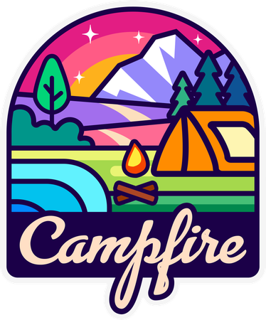 Campfire  Illustration