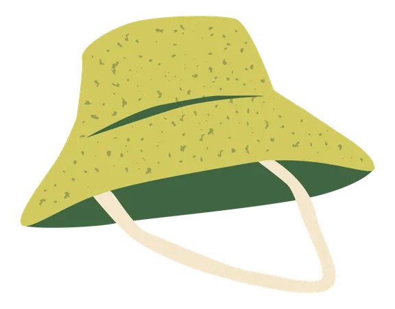 Camping Hat  Illustration