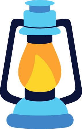 Camping Lantern  Illustration