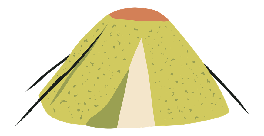 Camping Tent  Illustration