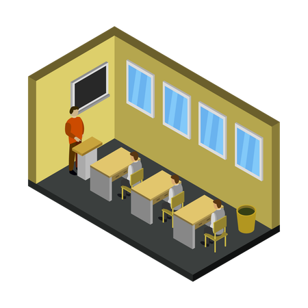 Campus room  Illustration