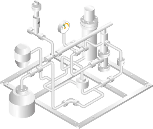 Canal de l'industrie pétrolière  Illustration